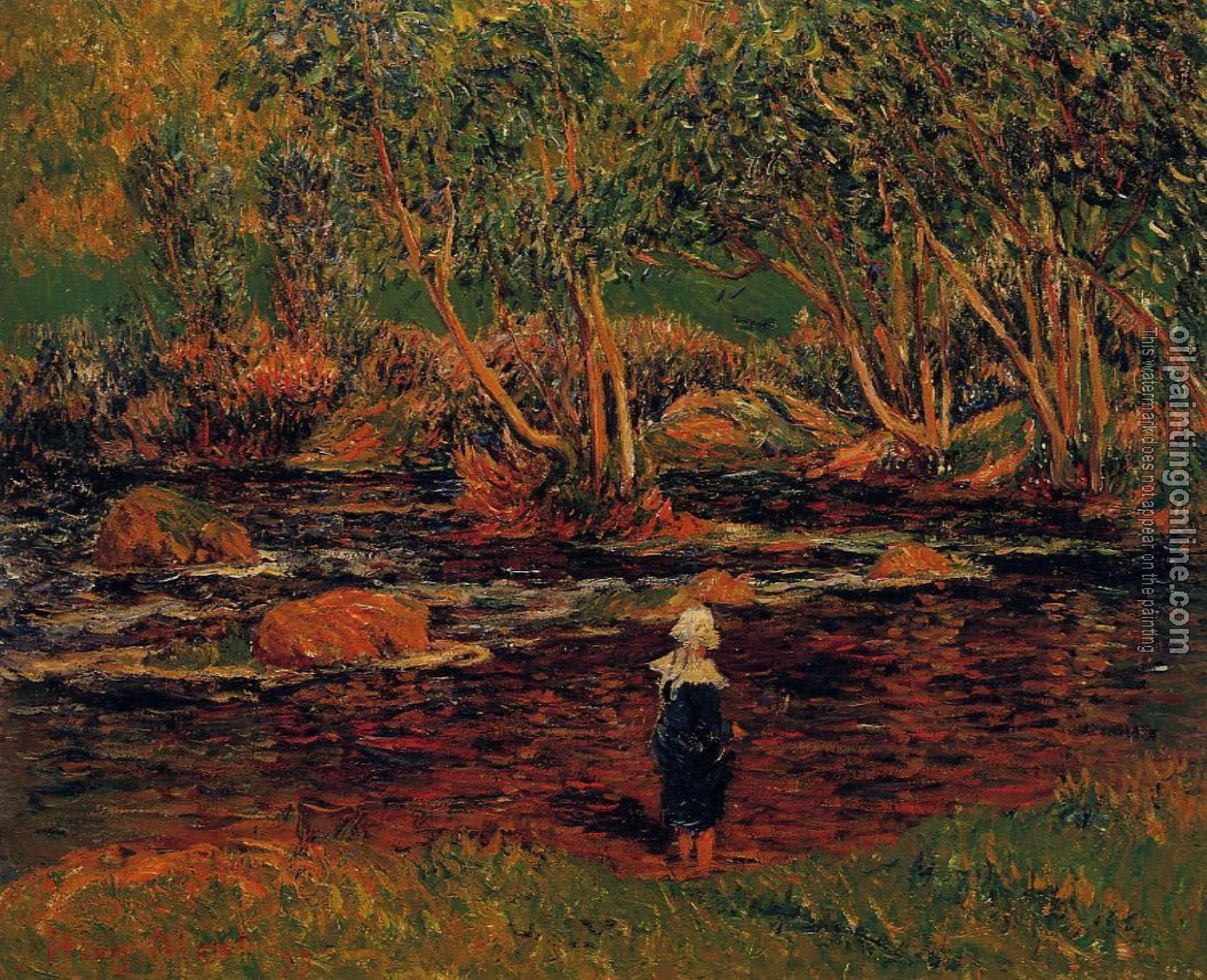 Moret, Henri - A Ford, Pont-Aven River